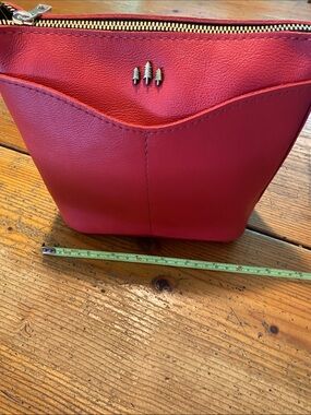Portland Leather Poppy Cypress bag